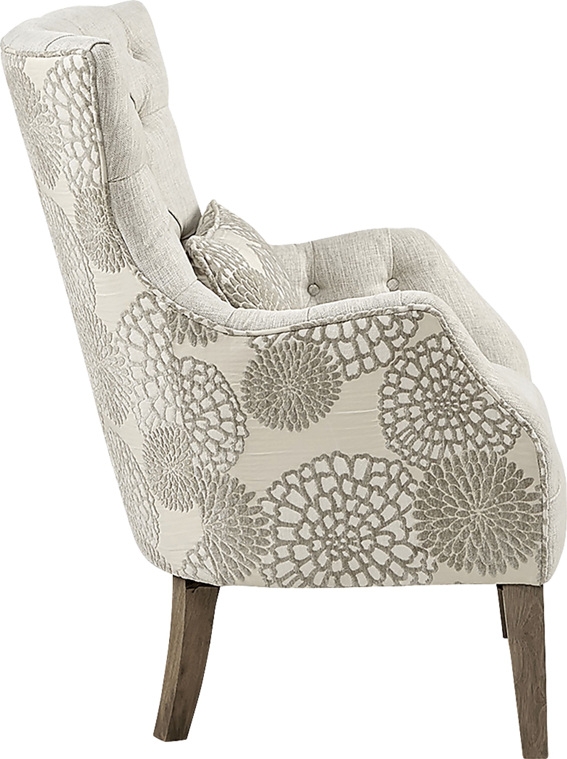 Gawain Beige Accent Chair - Image 6