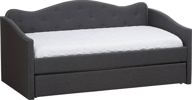 Gawaine Charcoal Daybed with Trundle - Thumbnail - Image 1