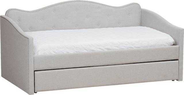 Gawaine Gray Daybed with Trundle - Thumbnail - Image 1