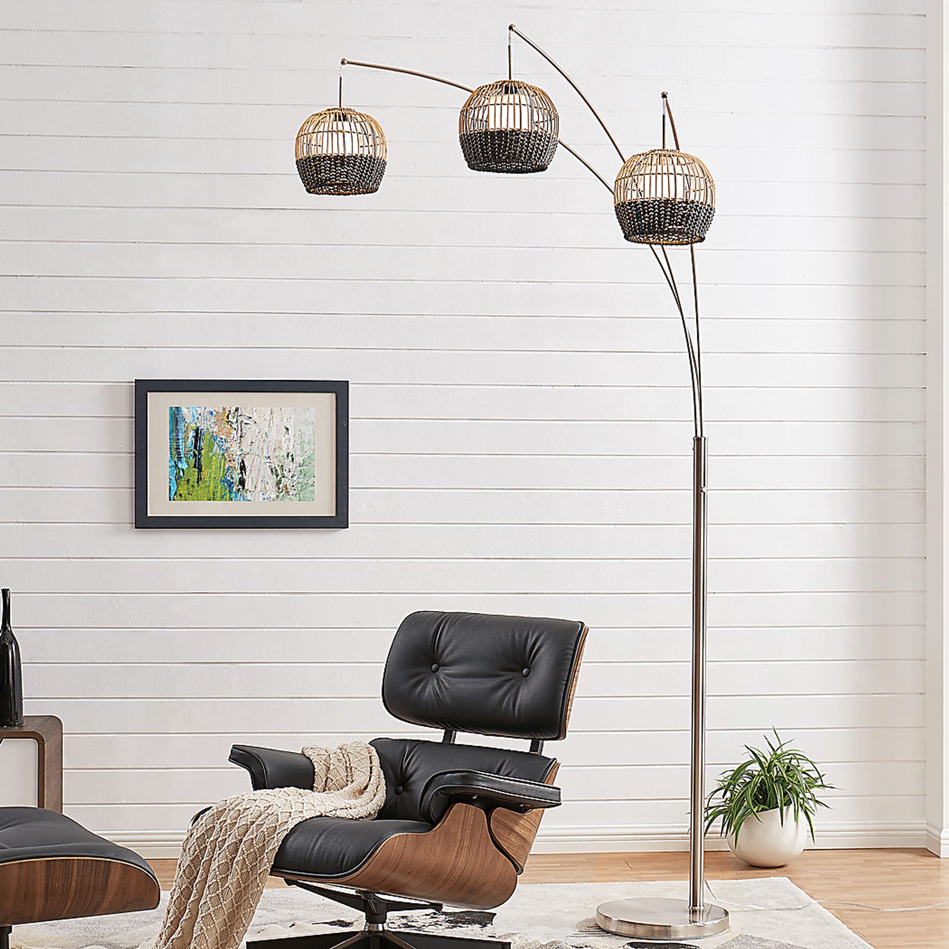 Gawaine Point Natural Floor Lamp - Image 3