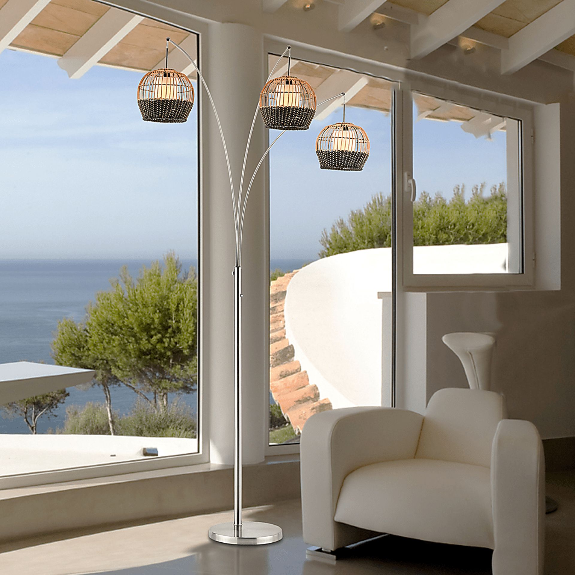 Gawaine Point Natural Floor Lamp - Image 4