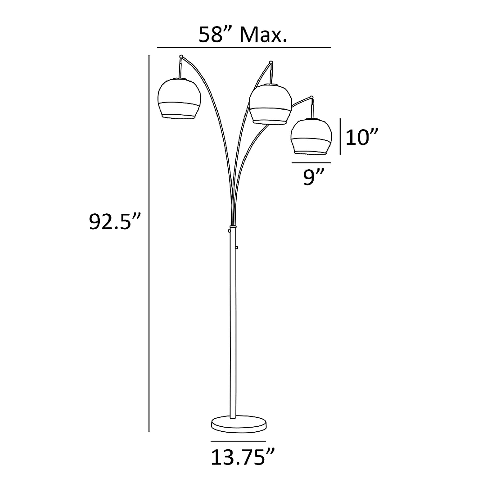 Gawaine Point Natural Floor Lamp - Image 6