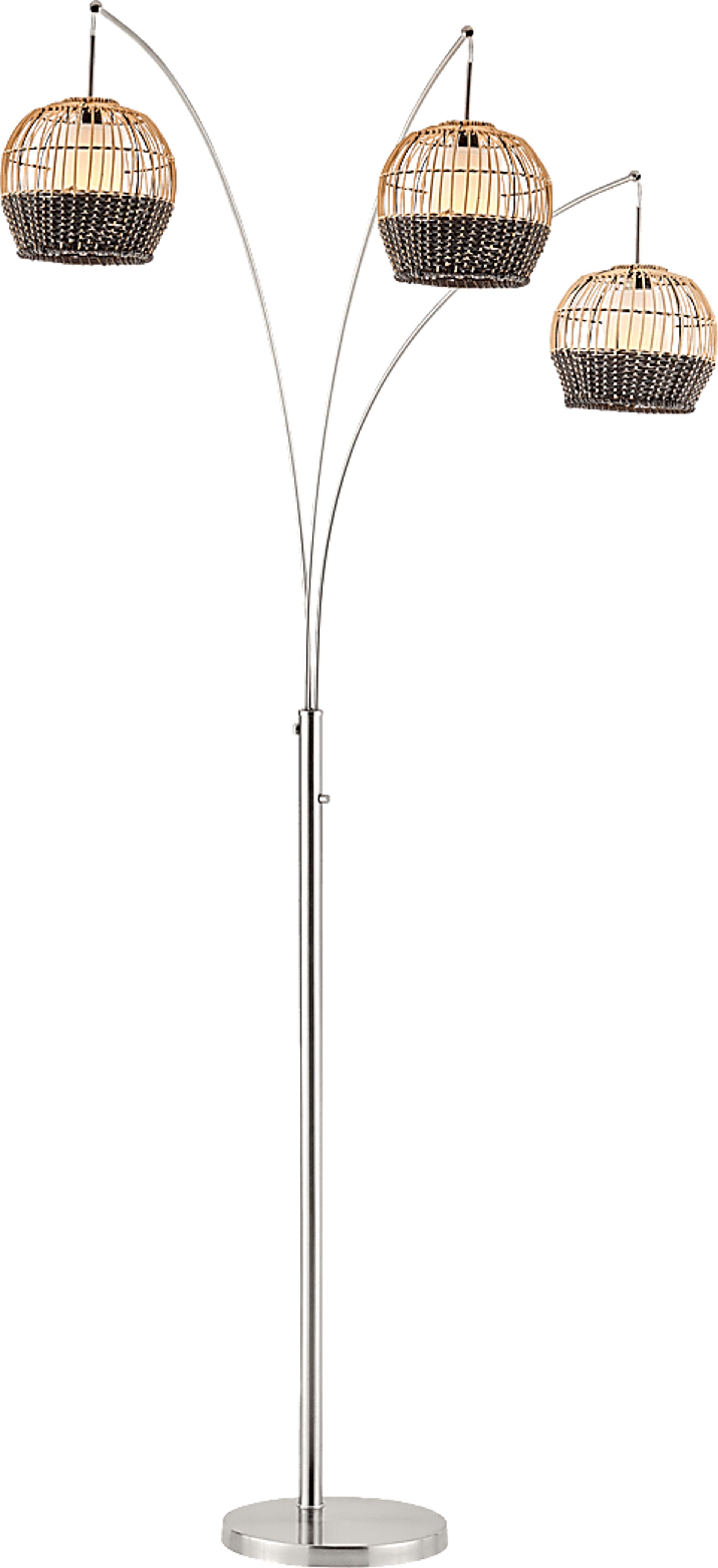 Gawaine Point Natural Floor Lamp - Image 1