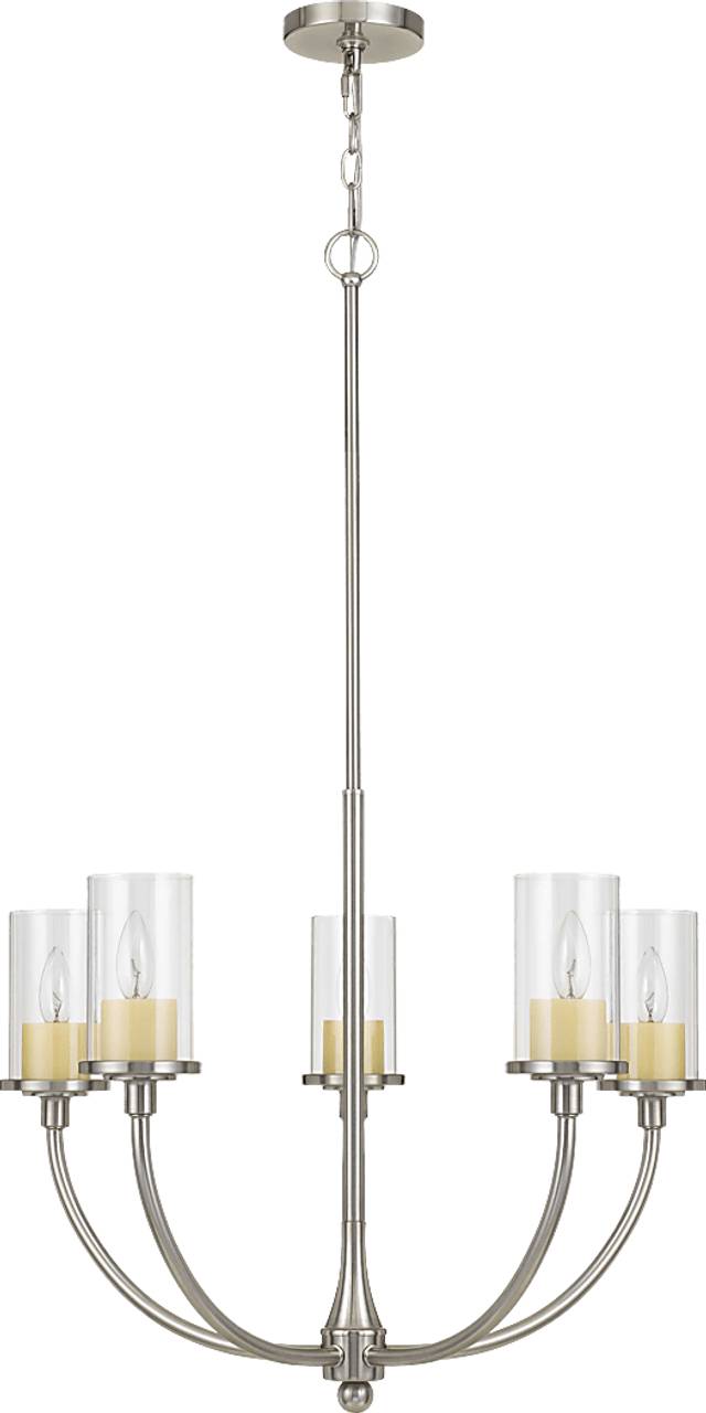 Gaylord Court Nickel Chandelier - Thumbnail - Image 1