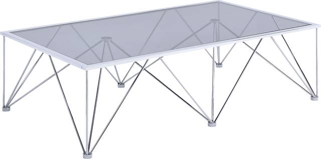 Gaylyn Chrome Cocktail Table - Thumbnail - Image 1
