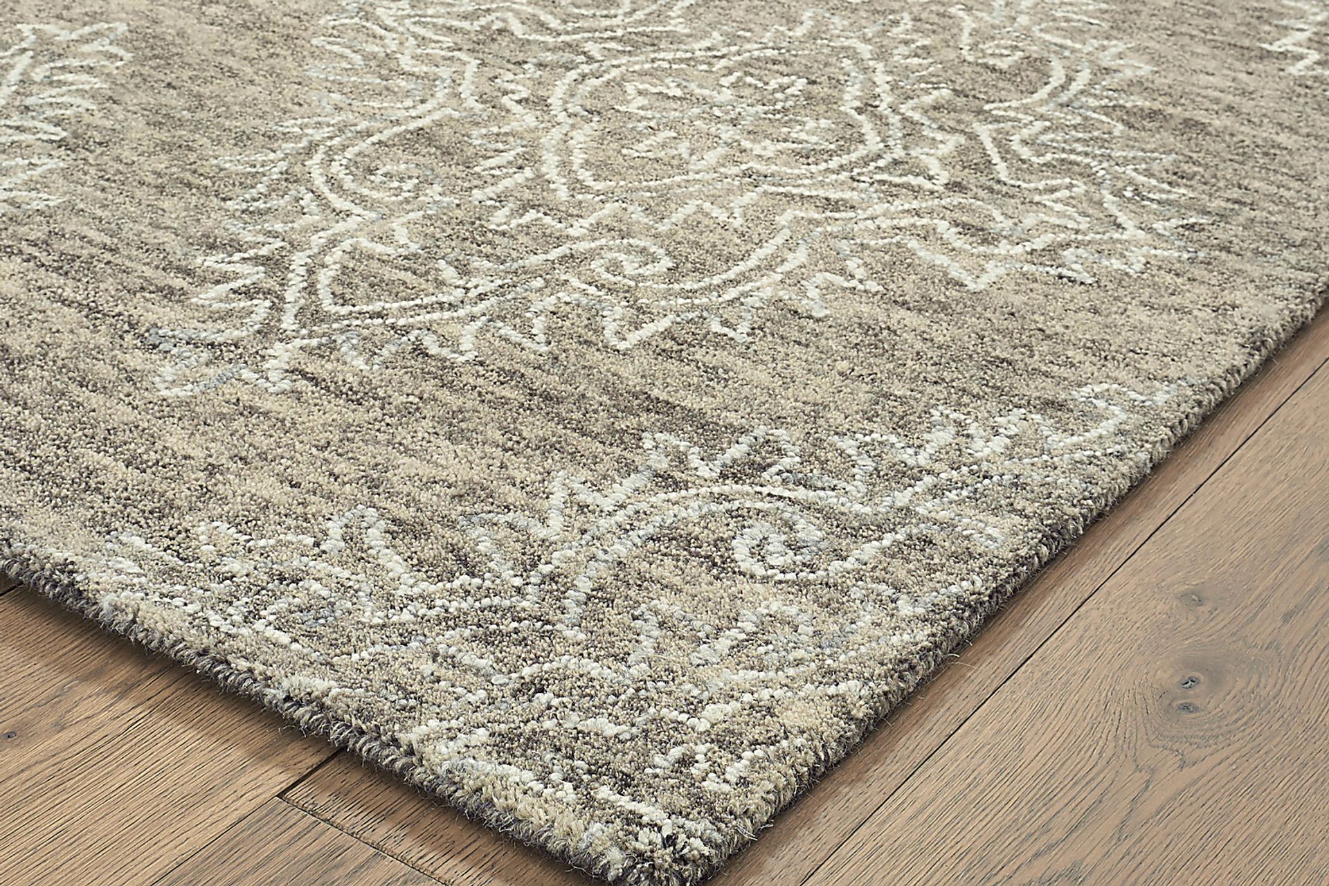 Gaynes Brown 7'9 x 5' Rug - Image 2