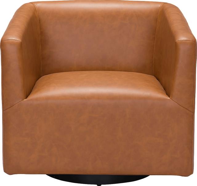Gayot Brown Accent Chair - Thumbnail - Image 4