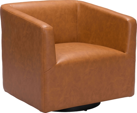 Gayot Brown Accent Chair