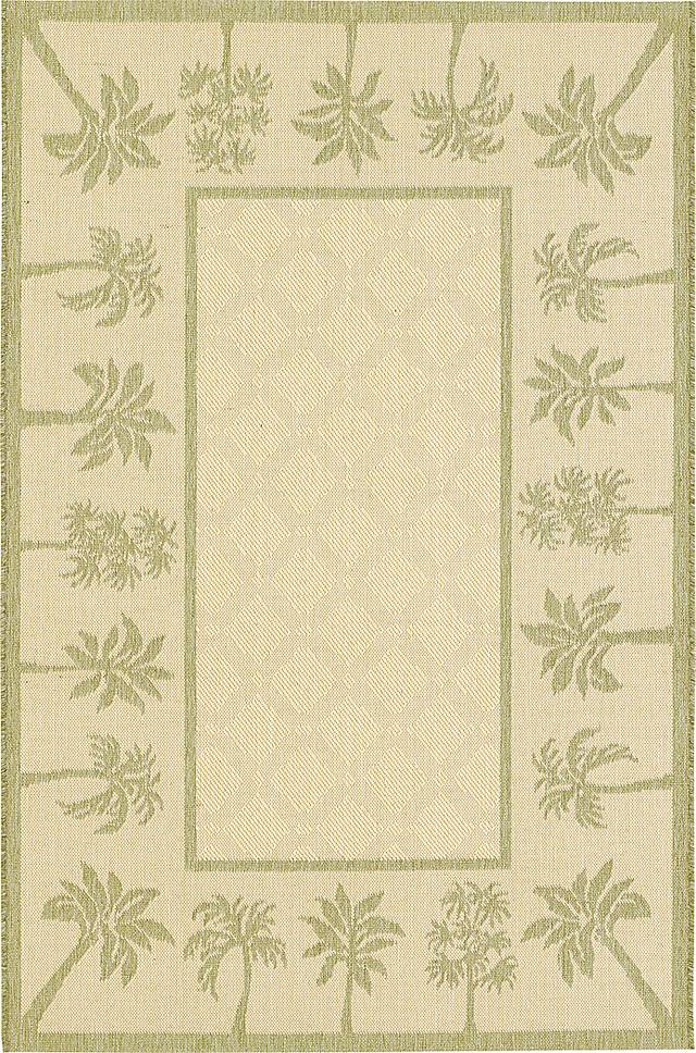 Gazebo Palm Indoor Outdoor Rug 5x7 - Thumbnail - Image 1