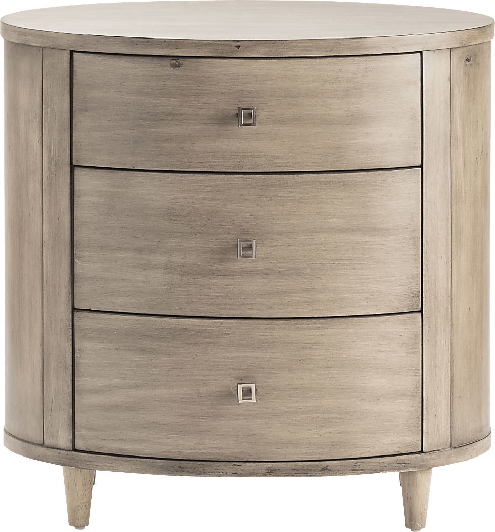 Gazere Gray Accent Cabinet