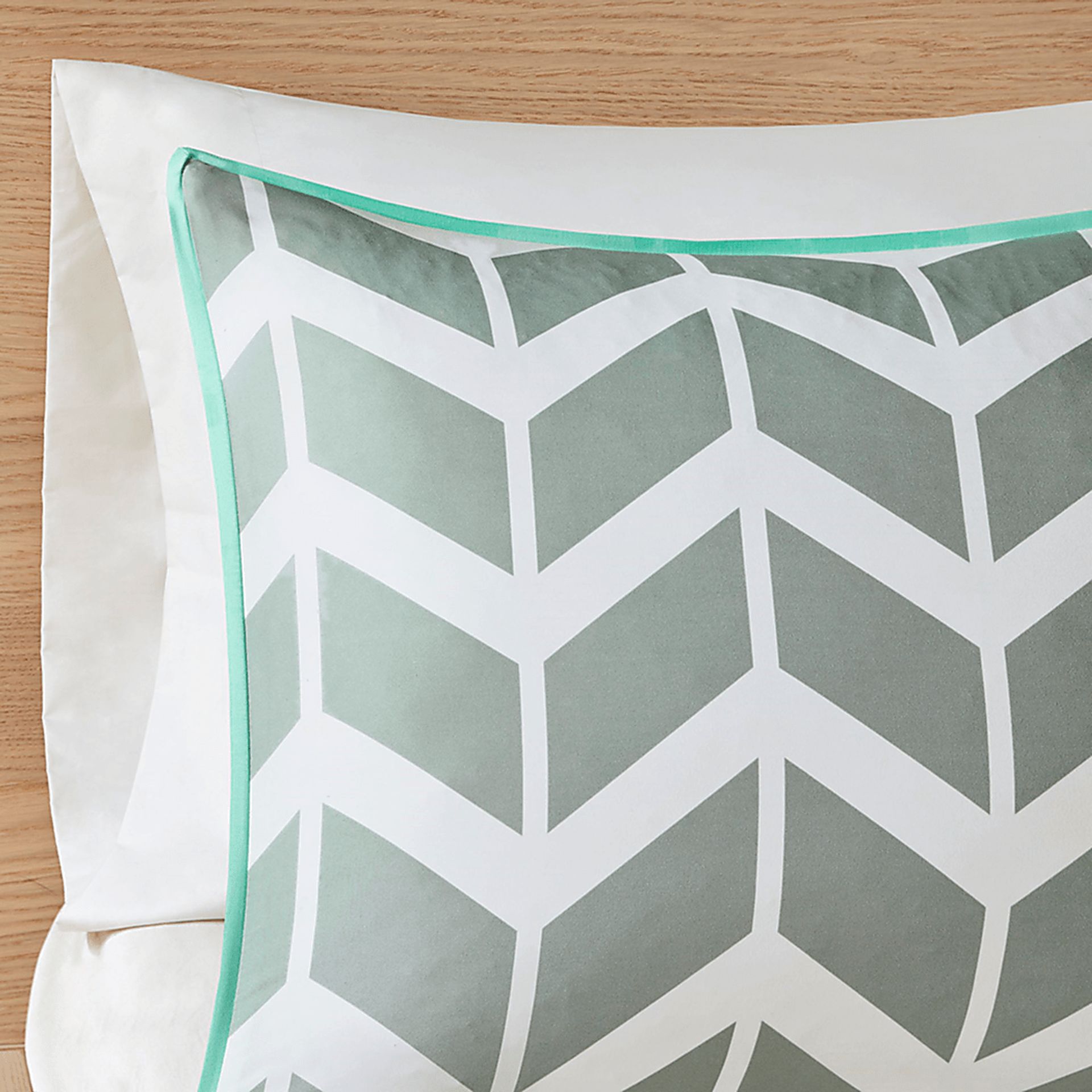 Geany Blue King Comforter Set - Image 12
