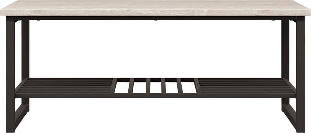 Geartner White Cocktail Table - Thumbnail - Image 3
