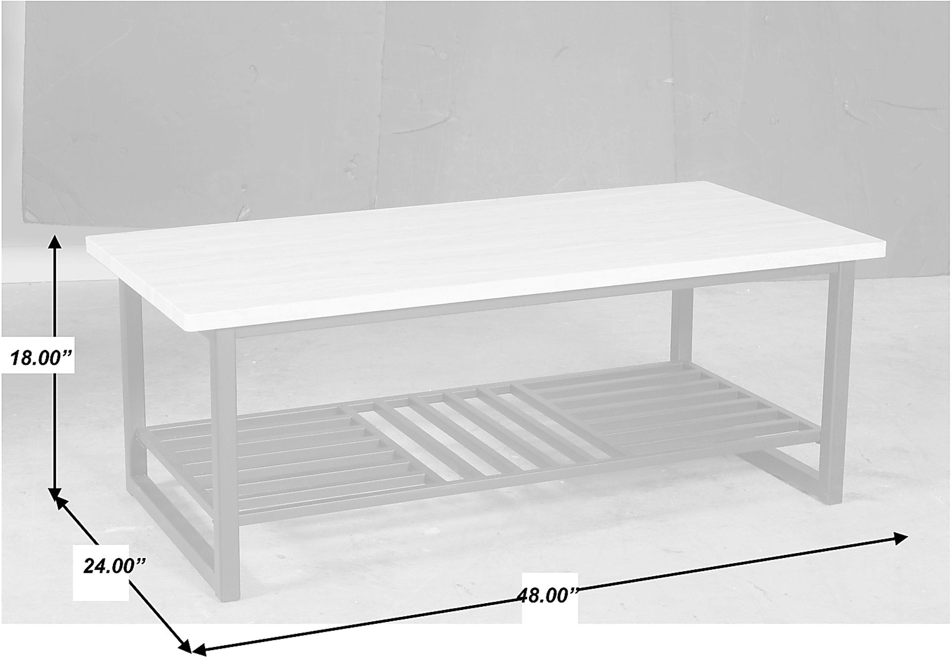 Geartner White Cocktail Table - Image 9