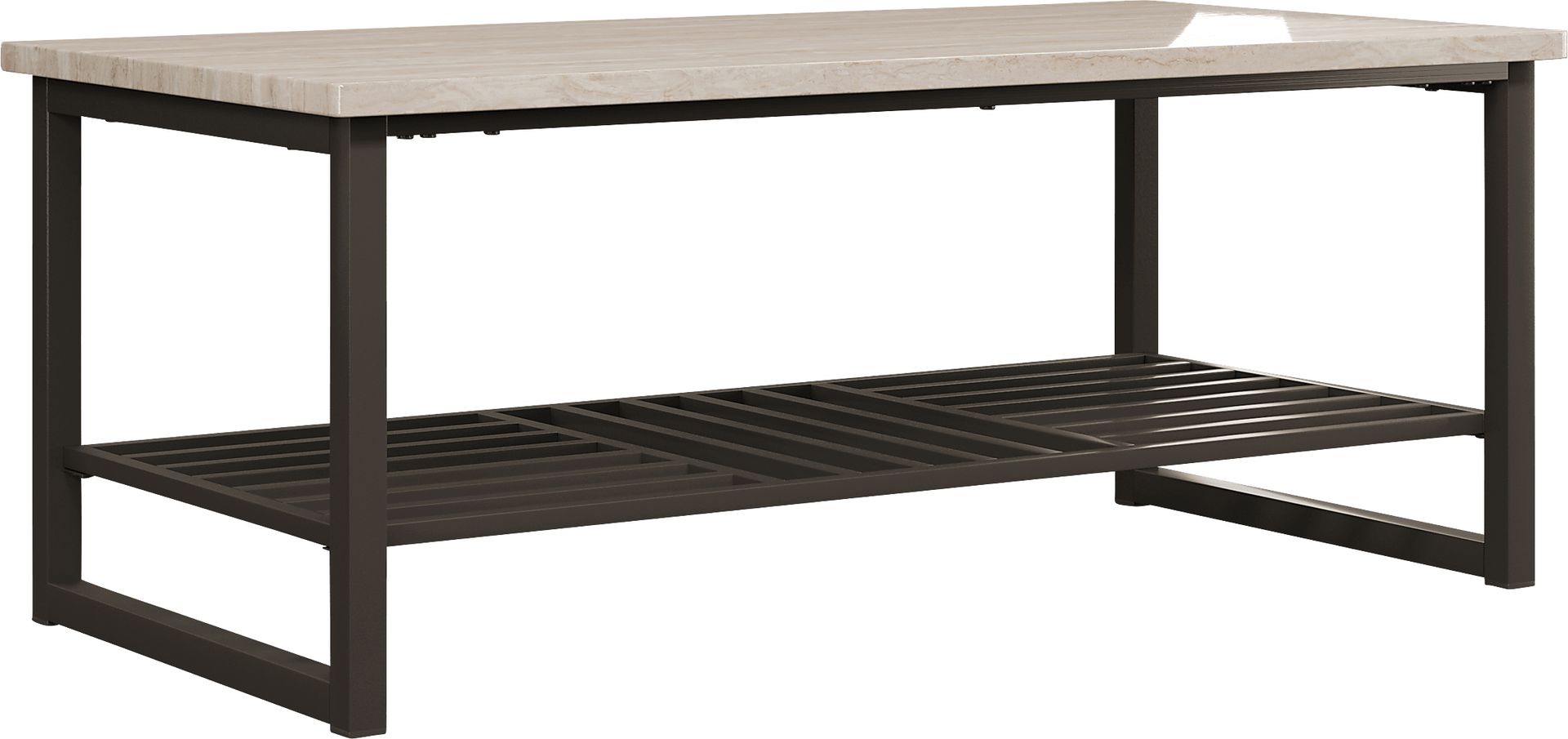 Geartner White Cocktail Table - Image 1