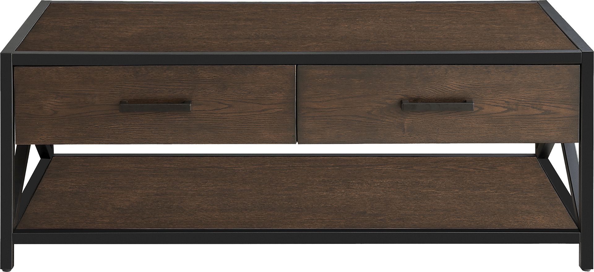 Gebron Dark Brown Cocktail Table - Image 5