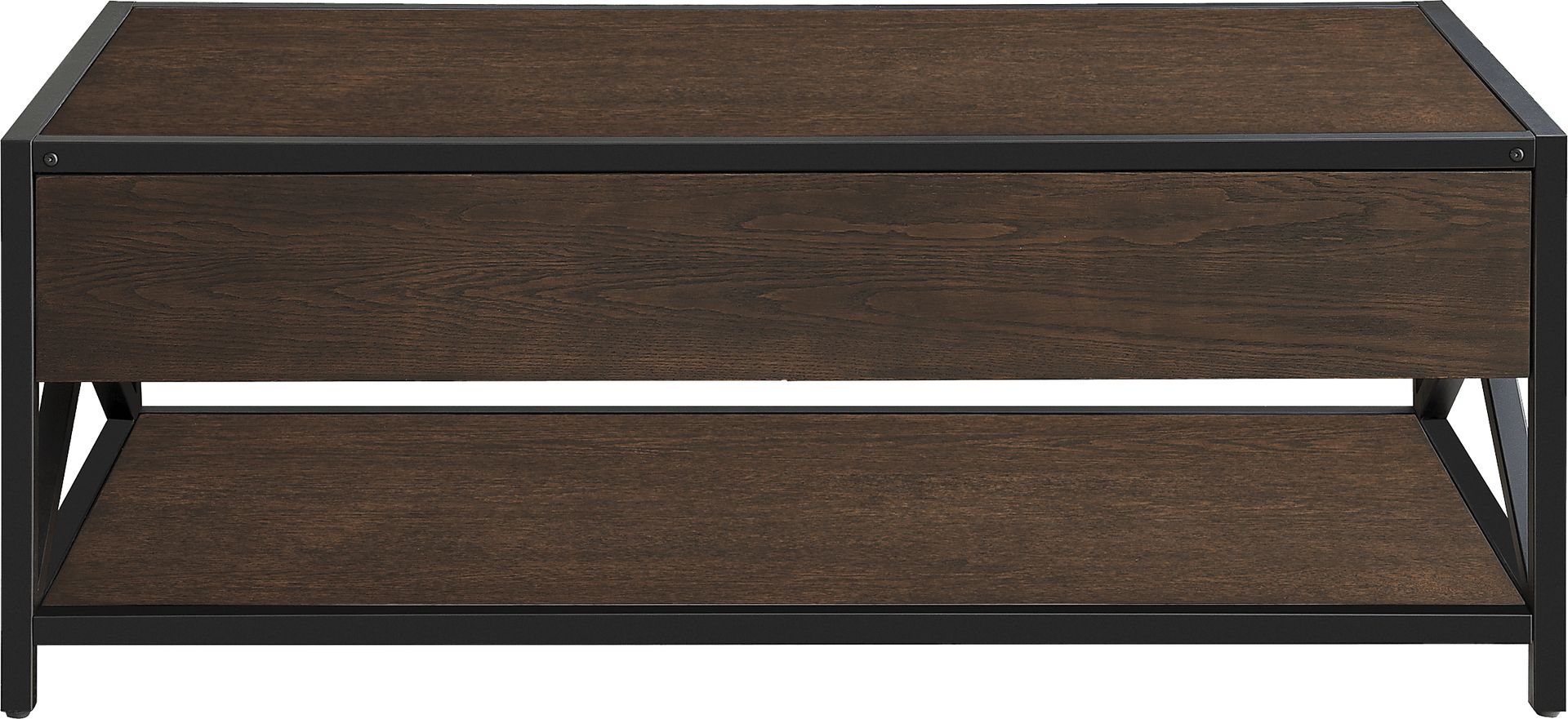 Gebron Dark Brown Cocktail Table - Image 6