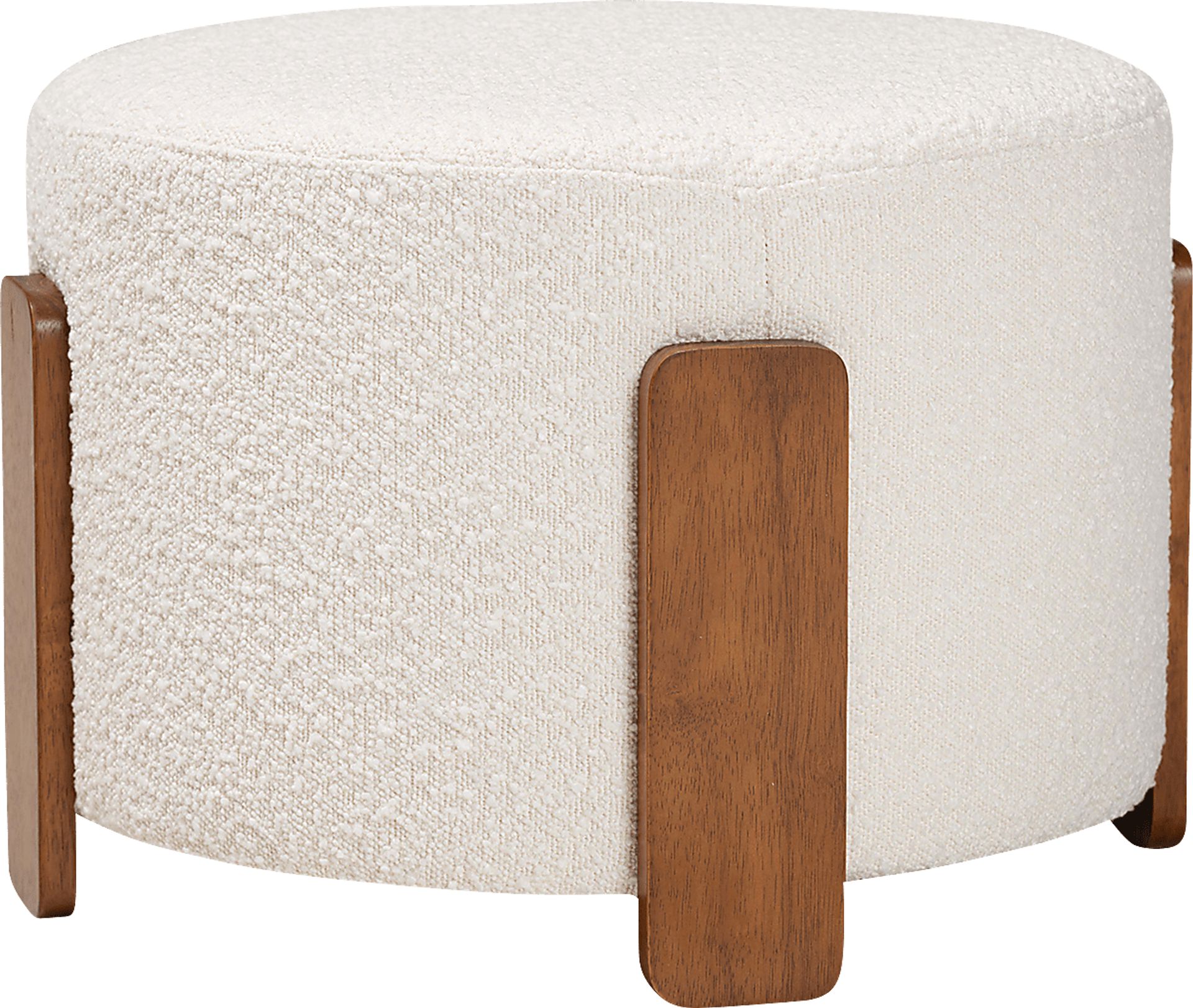 Geddings Cream Ottoman - Image 7