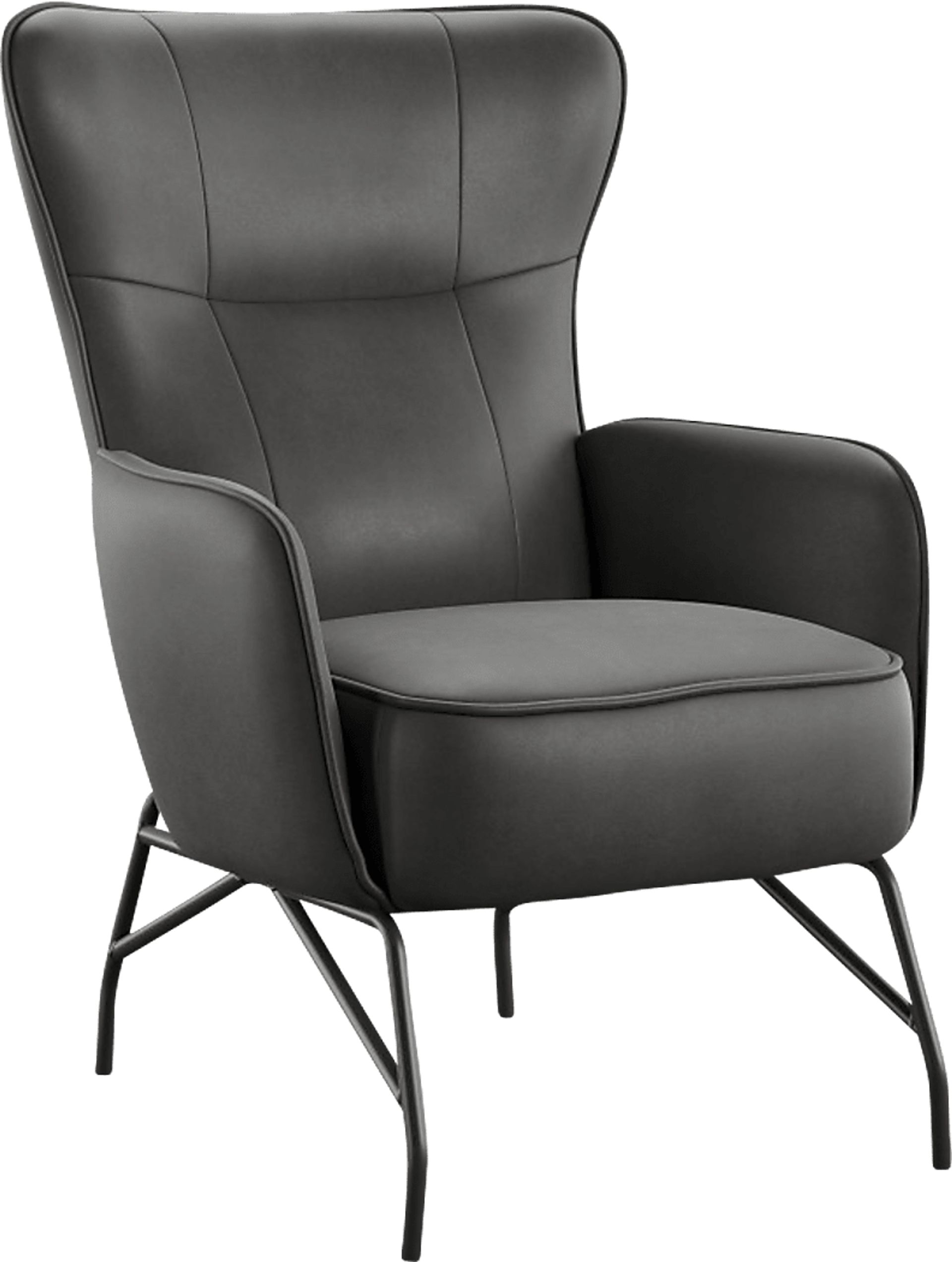 Geitz Black Accent Chair - Image 1