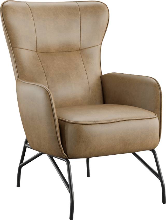 Geitz Brown Accent Chair - Thumbnail - Image 1