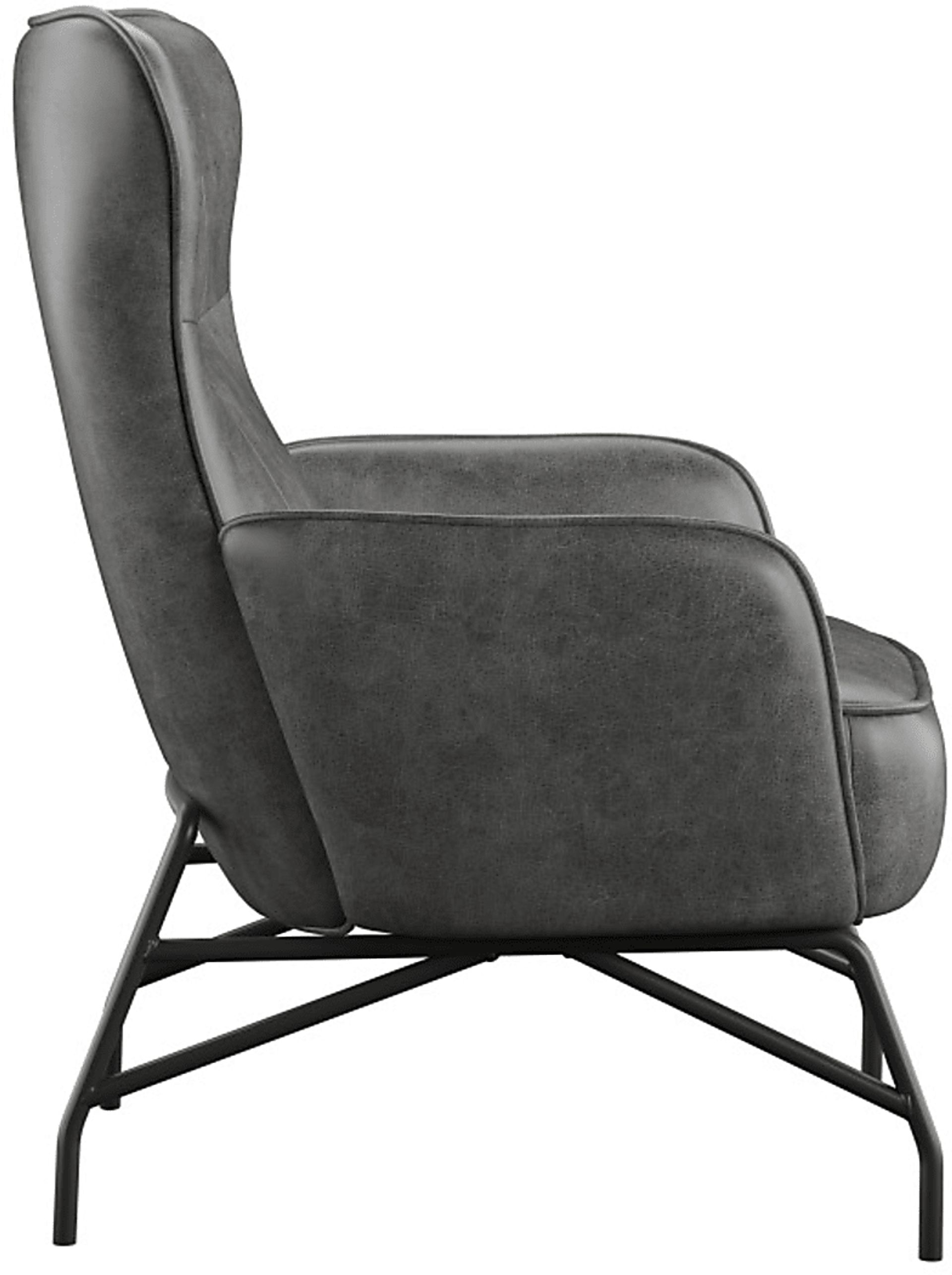 Geitz Charcoal Accent Chair - Image 2