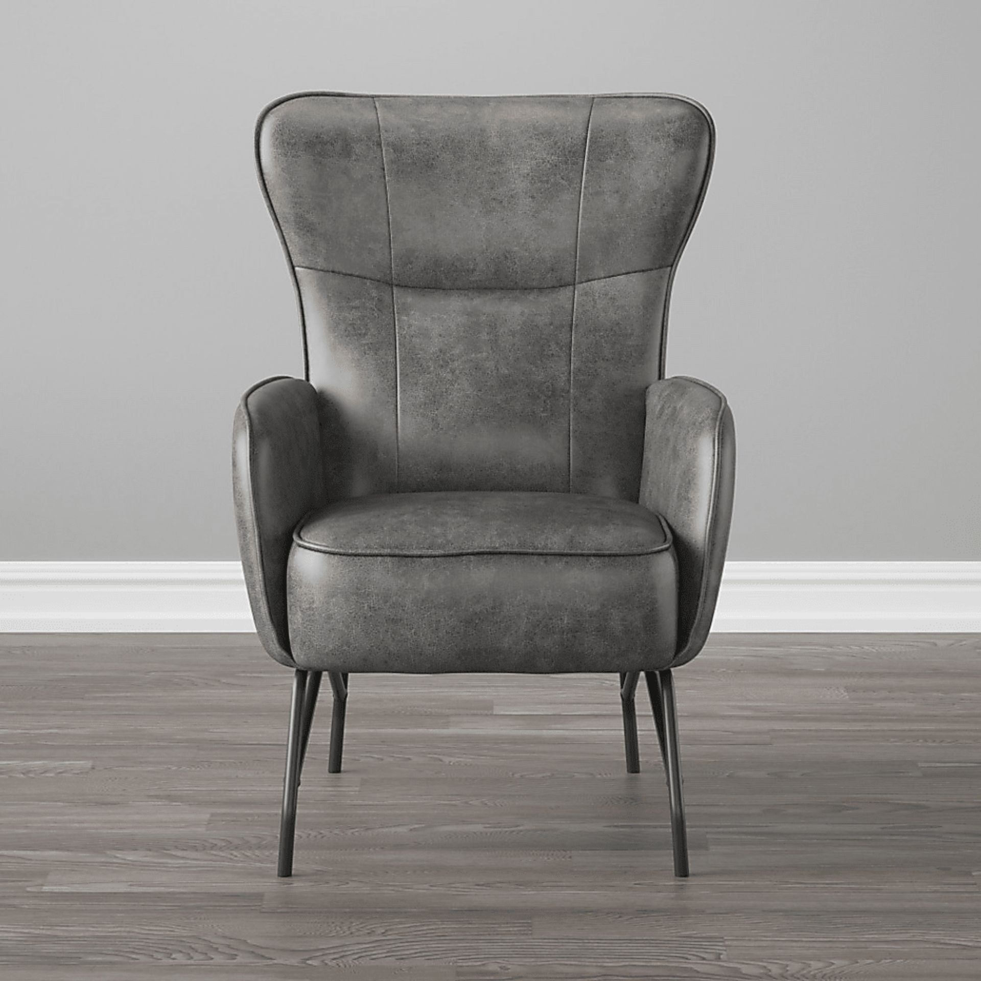 Geitz Charcoal Accent Chair - Image 5