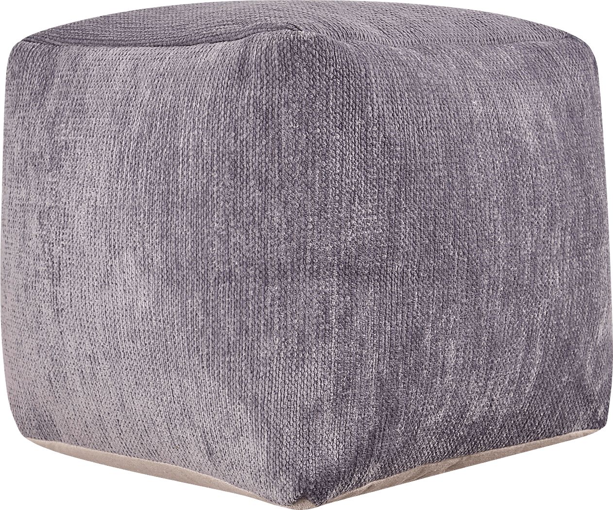 Gekia Gray Pouf