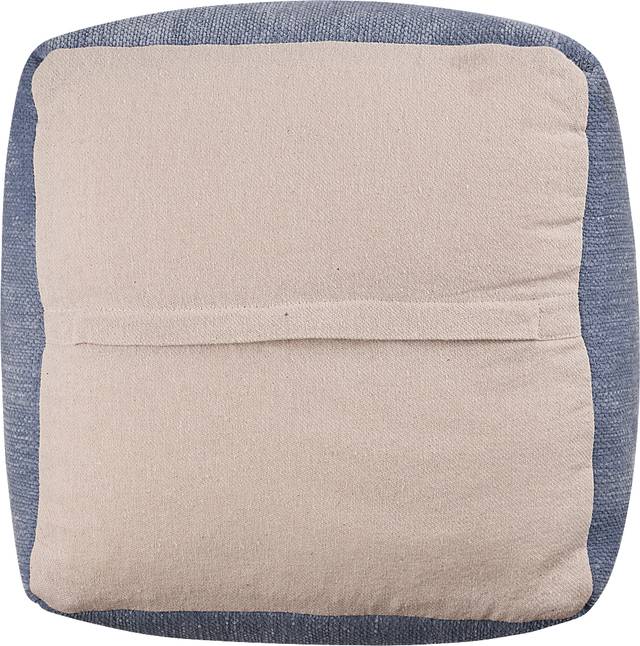 Gekia Light Blue Pouf - Thumbnail - Image 4