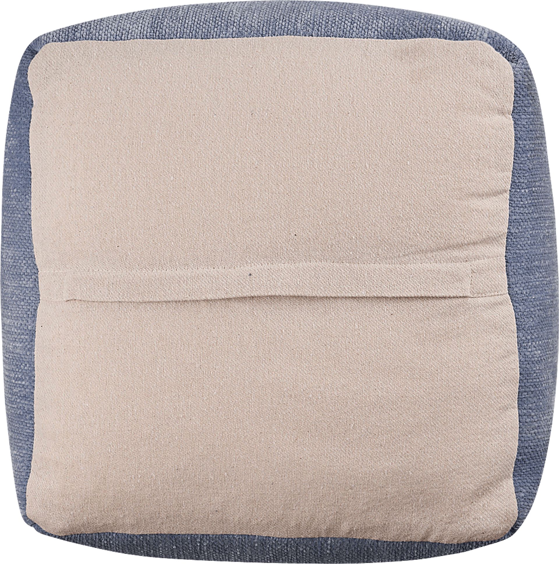 Gekia Light Blue Pouf - Image 4