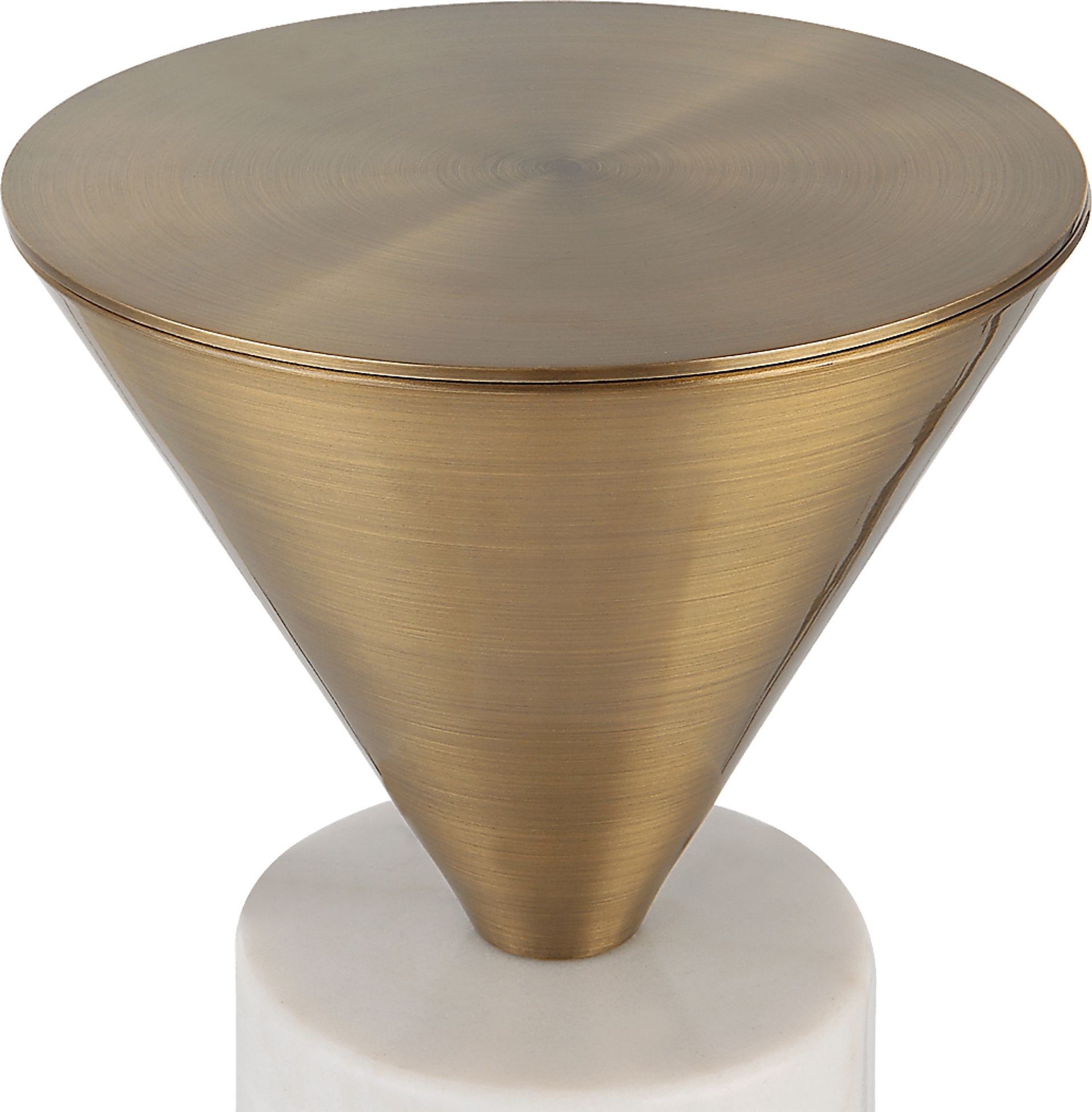 Geldus Brass Accent Table - Image 3
