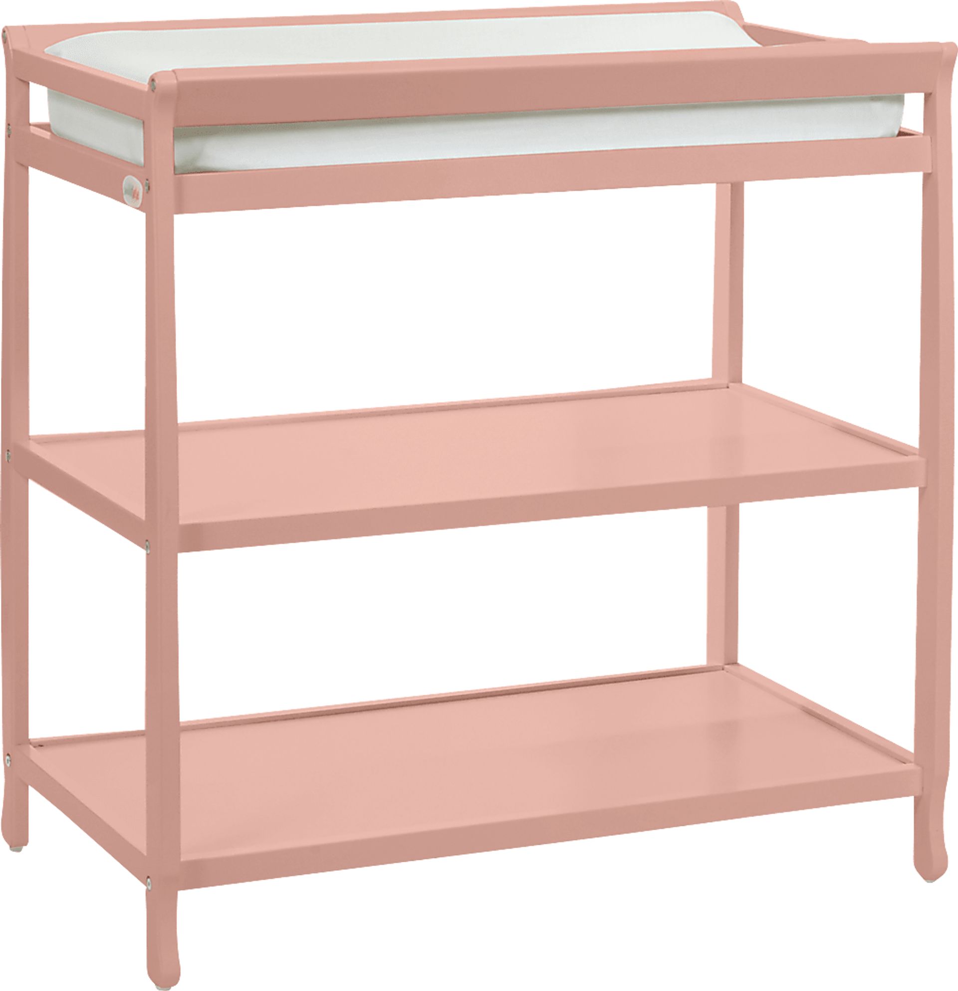 Kids Gelhaven Pink Changing Table - Image 1