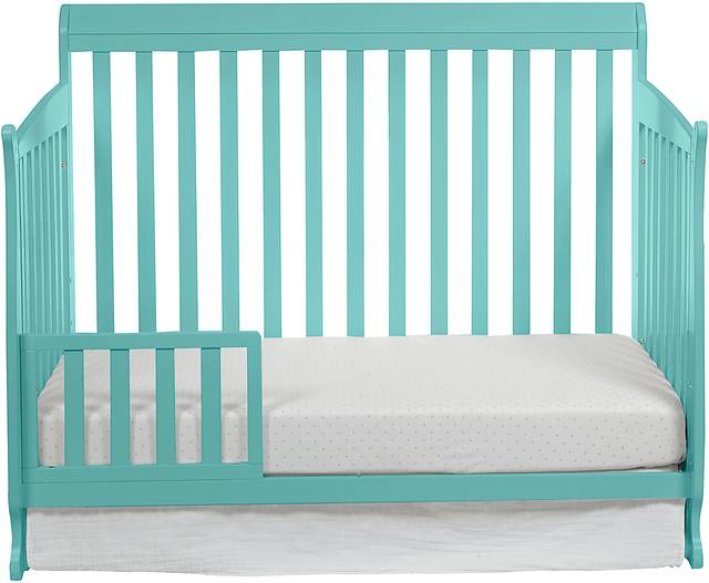 Kids Gelhaven Turquoise Convertible Crib - Thumbnail - Image 2