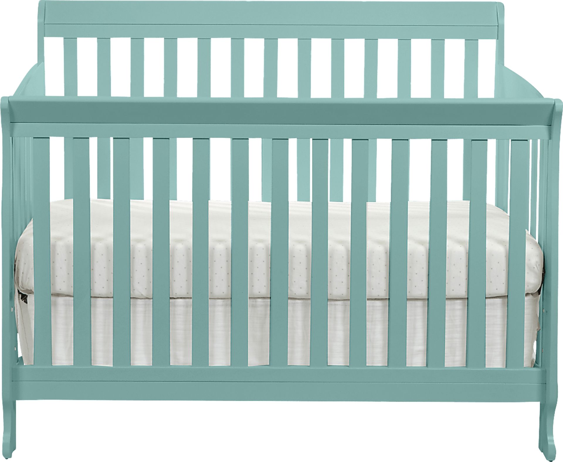 Kids Gelhaven Turquoise Convertible Crib - Image 1