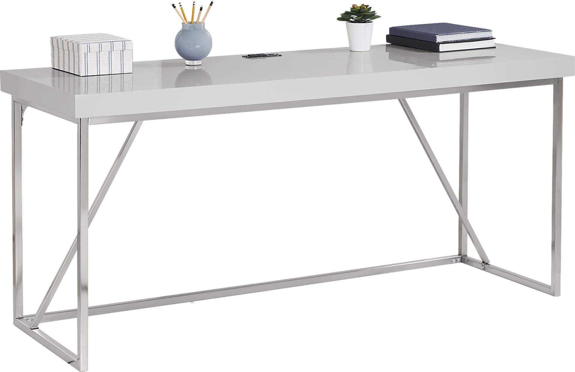 Geller Gray Credenza - Image 3
