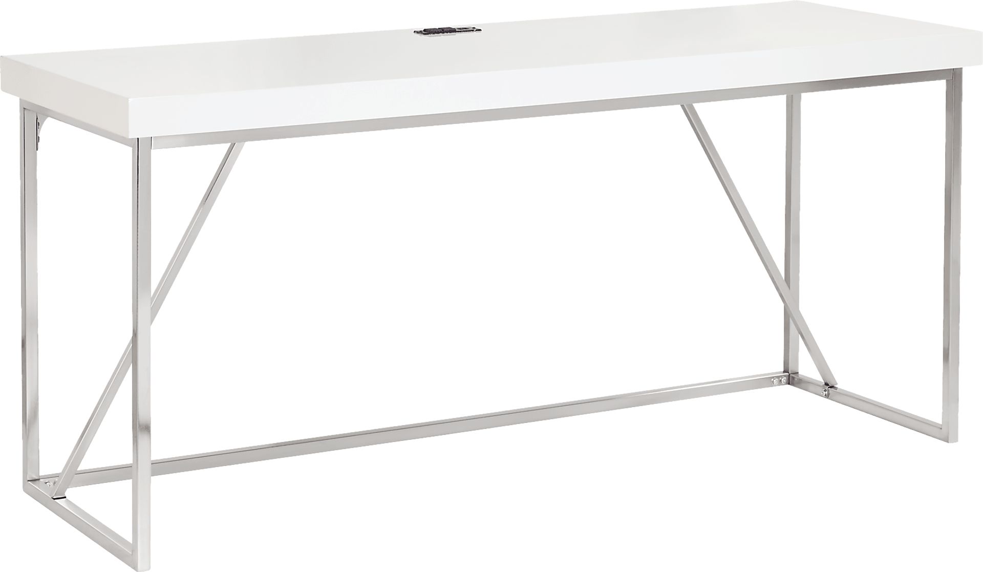 Geller White Credenza - Image 2