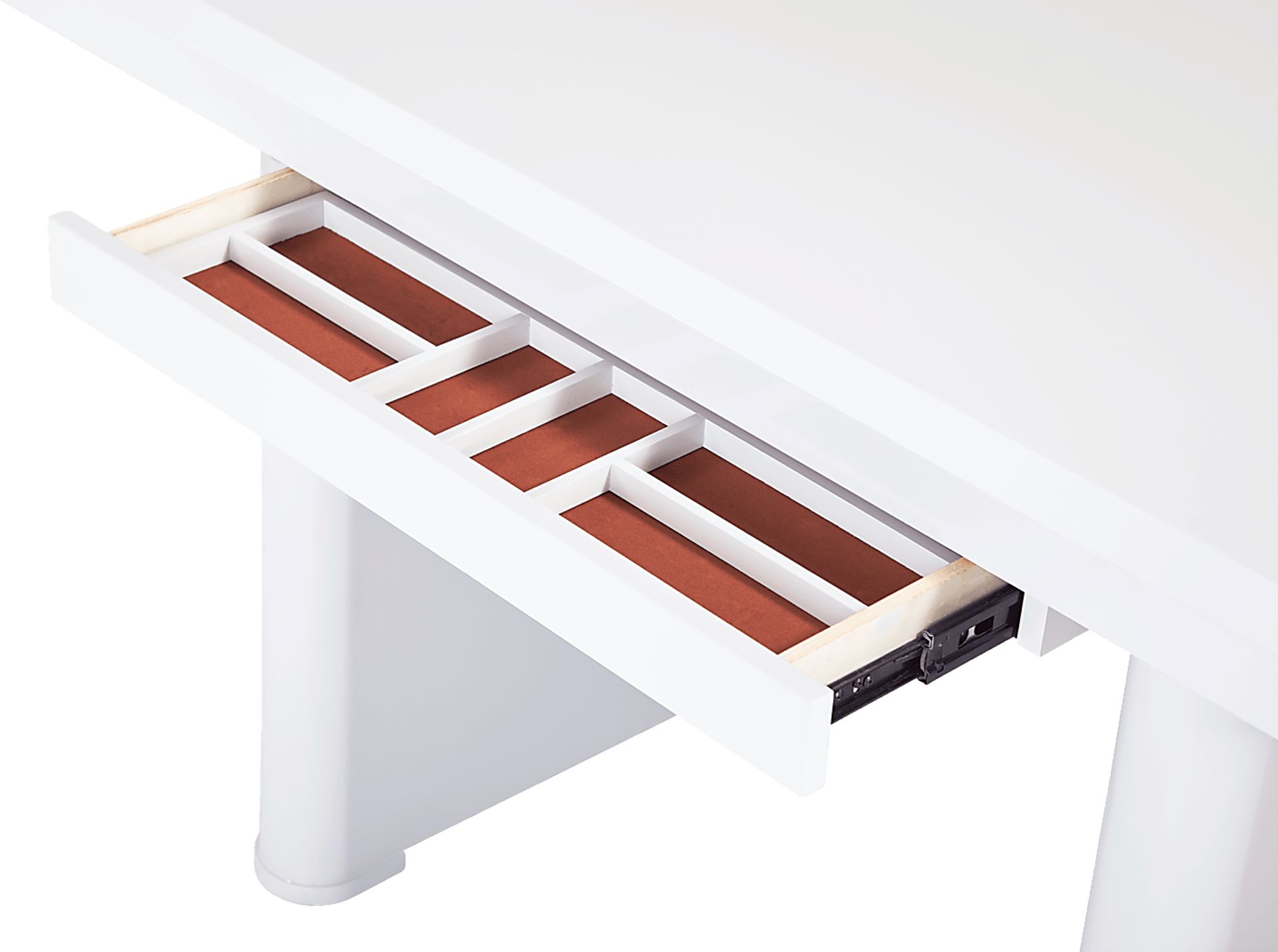 Geller White Sit & Stand Desk - Image 9