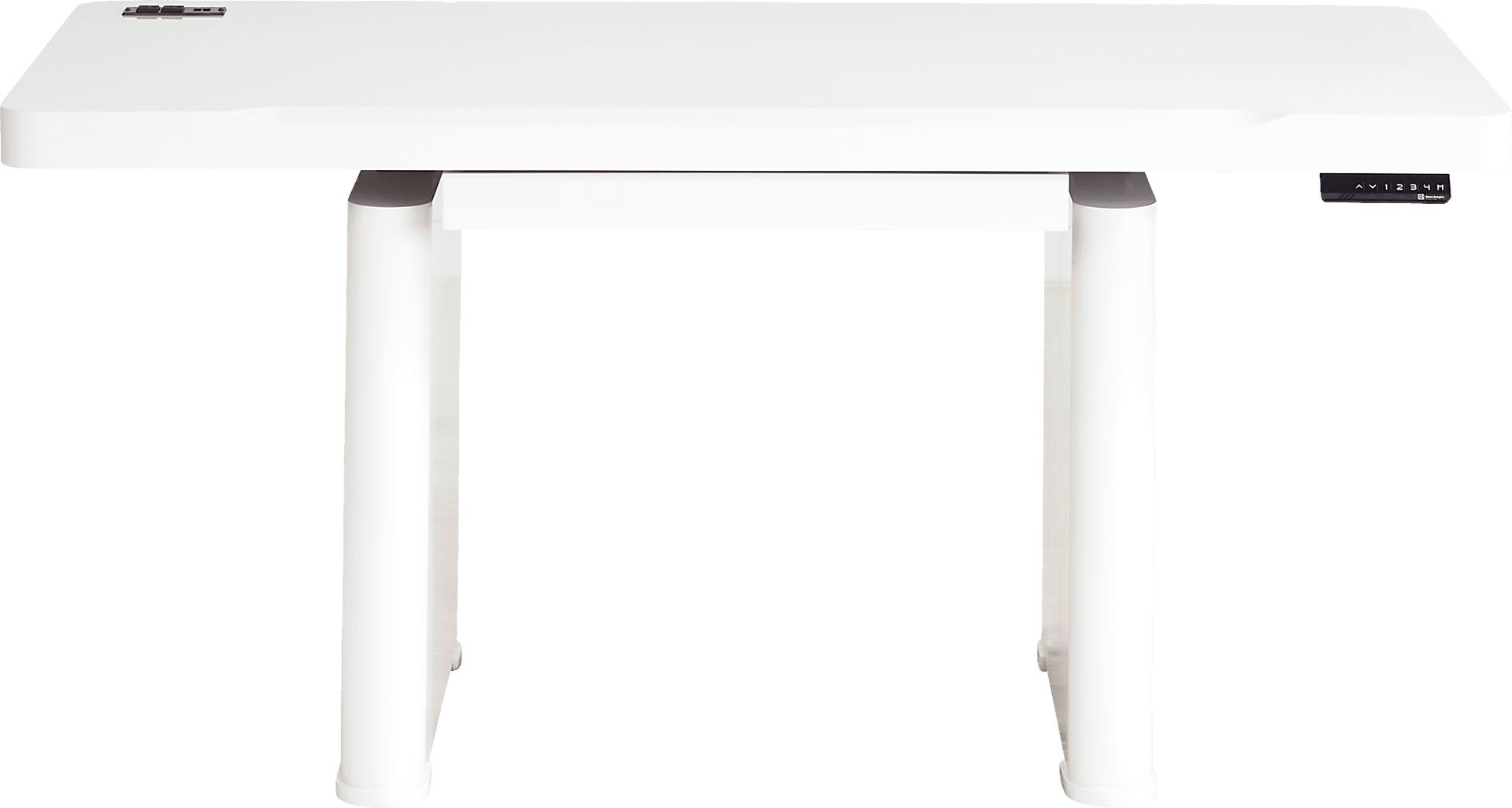 Geller White Sit & Stand Desk - Image 1