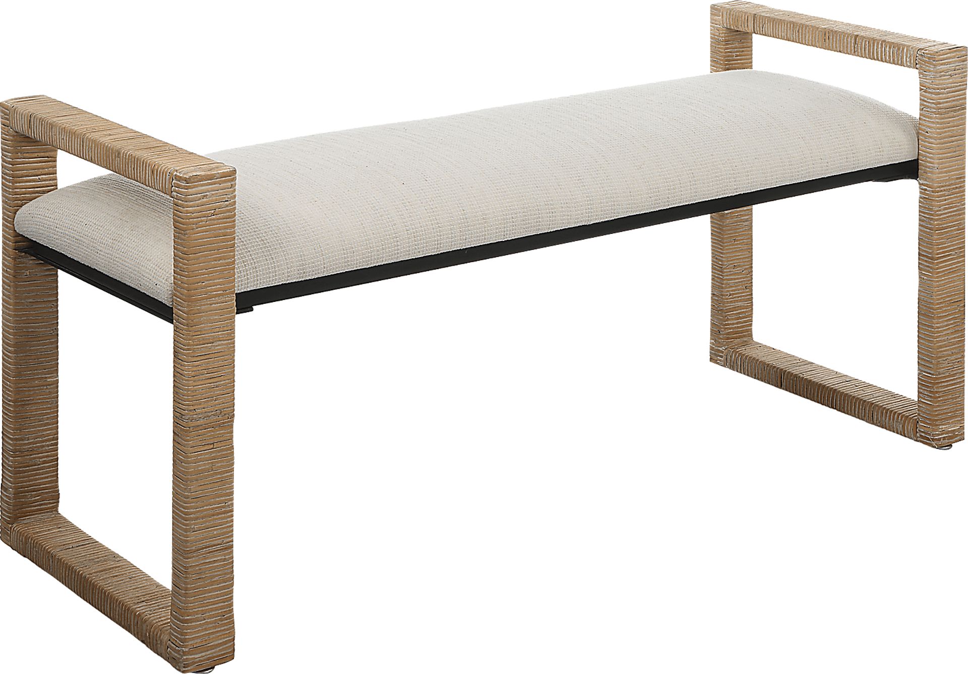 Gelli Beige Bench - Image 1