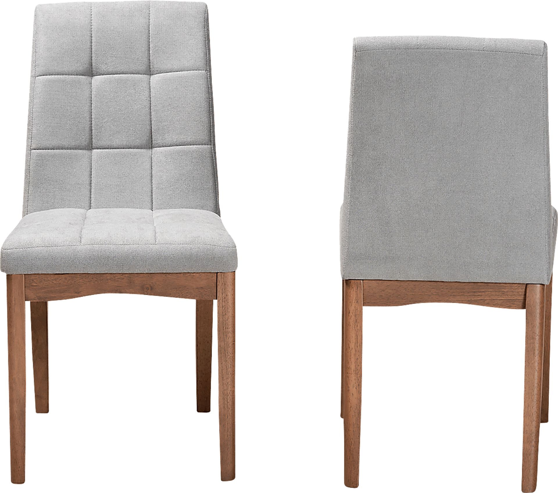 Gelston Light Gray Side Chair, Set of 2 - Image 2