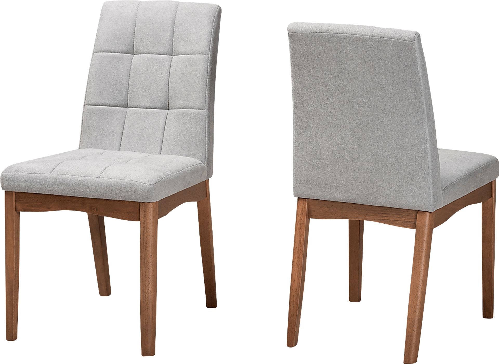 Gelston Light Gray Side Chair, Set of 2 - Image 1