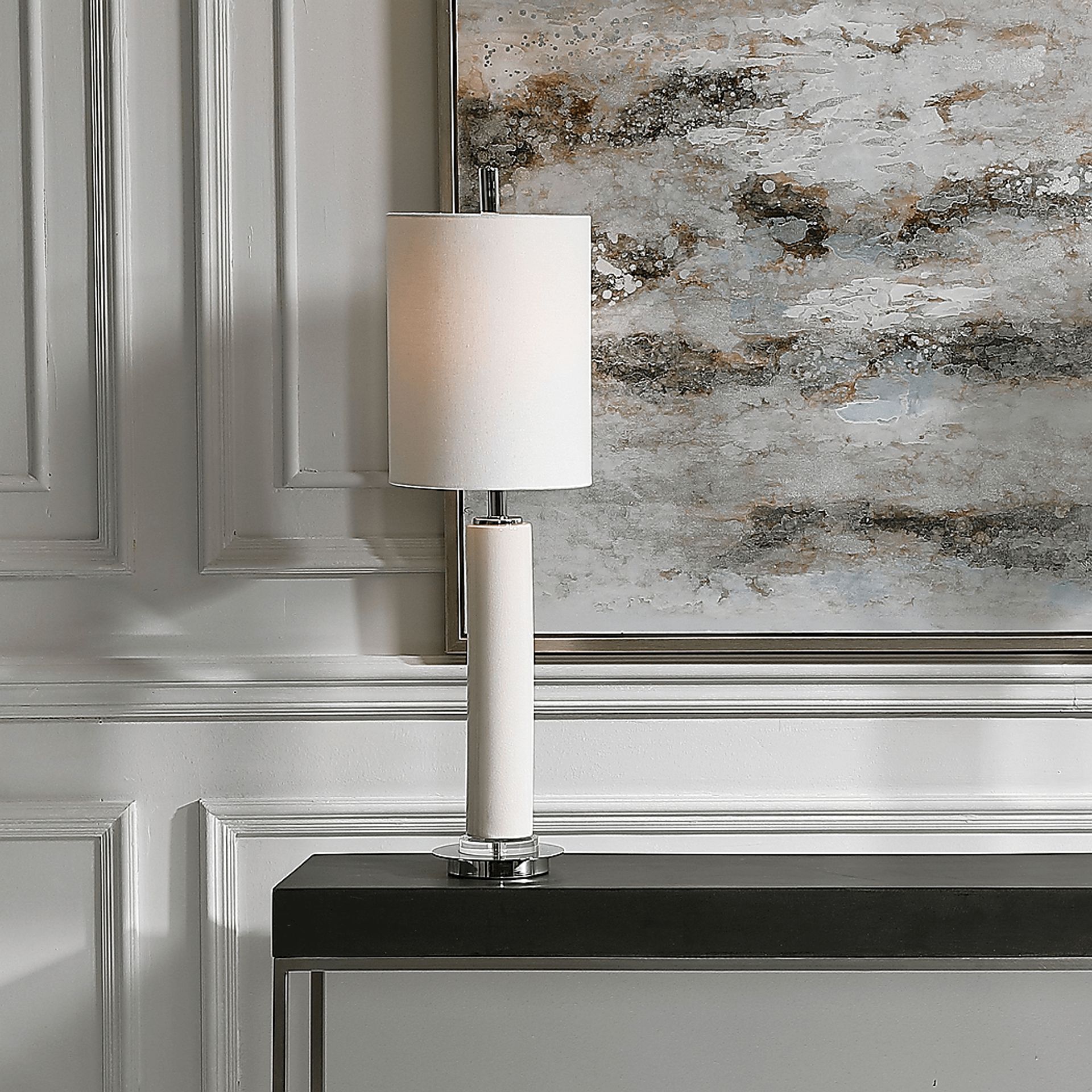 Gem Circle Ivory Lamp - Image 2