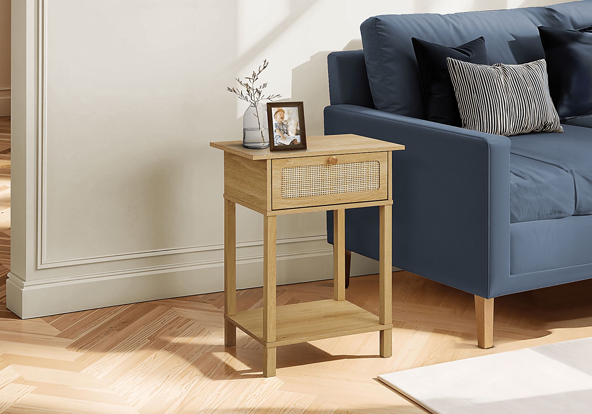 Gembat Natural Nightstand - Image 2