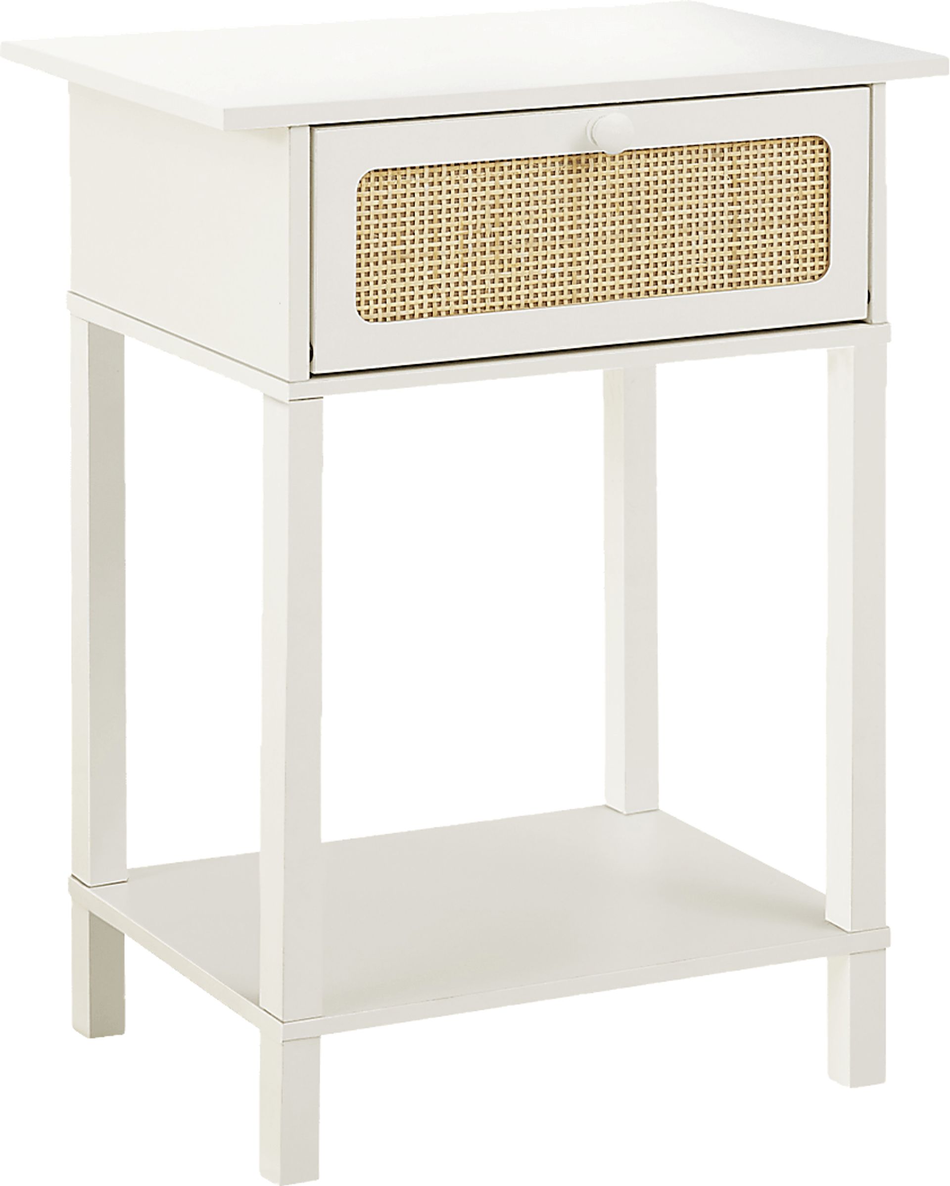Gembat White Nightstand - Image 1