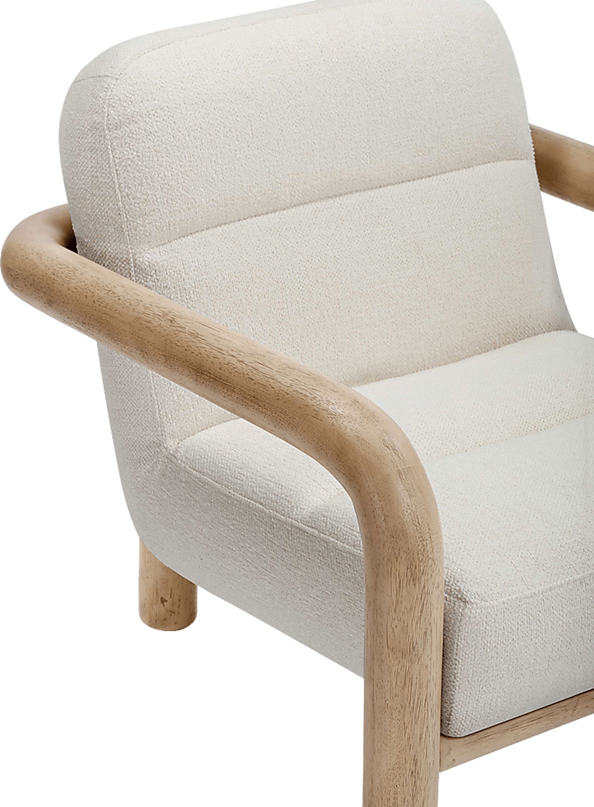 Gemedia II Cream Accent Chair - Image 2