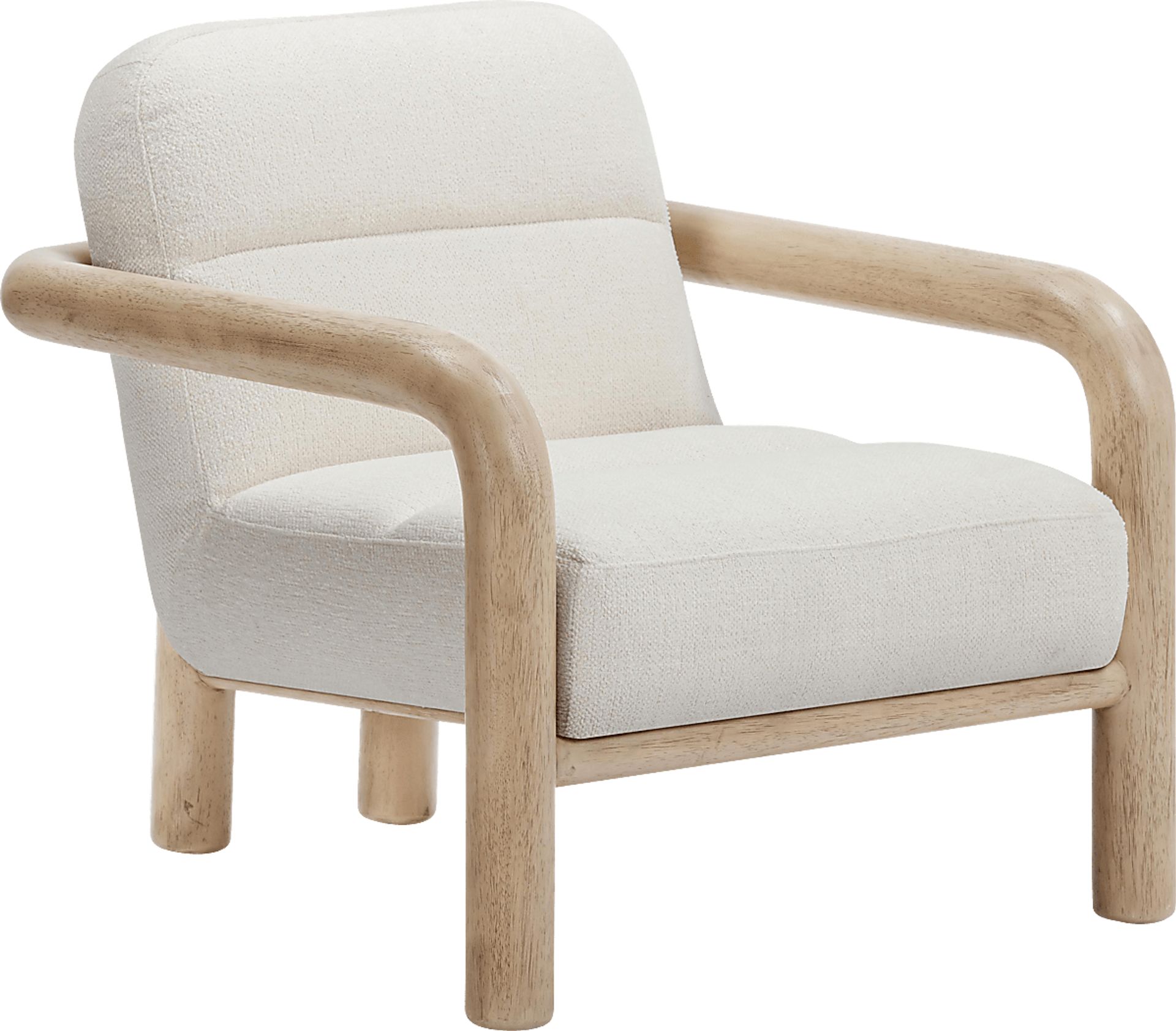 Gemedia II Cream Accent Chair - Image 1