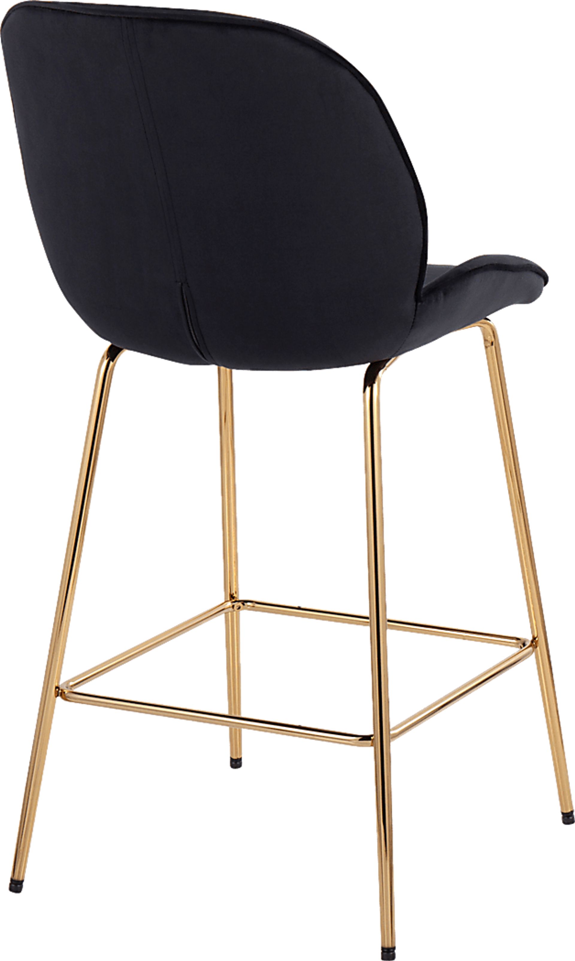 Gemma Faye Black Counter Height Stool, Set of 2 - Image 4