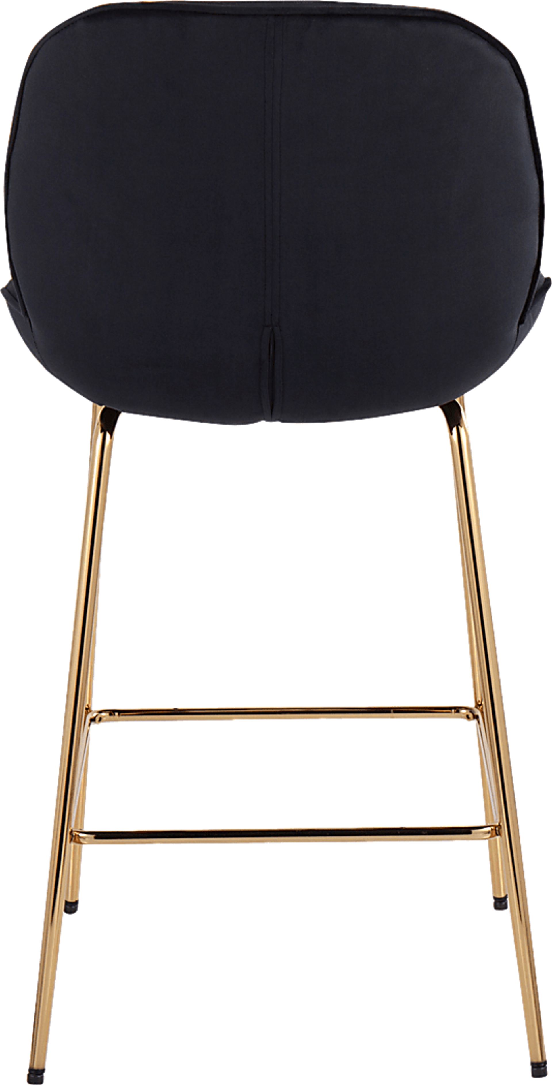 Gemma Faye Black Counter Height Stool, Set of 2 - Image 5