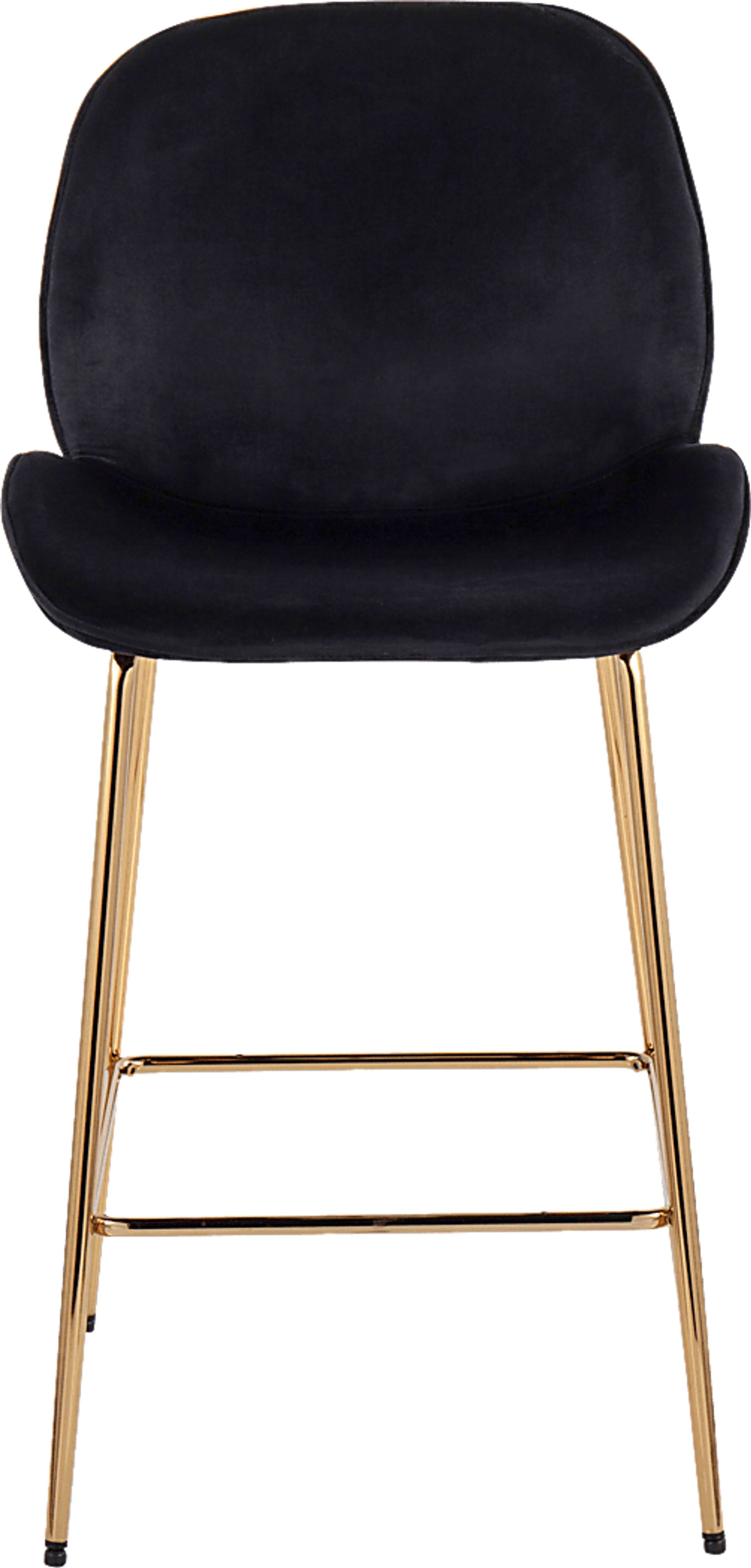 Gemma Faye Black Counter Height Stool, Set of 2 - Image 6