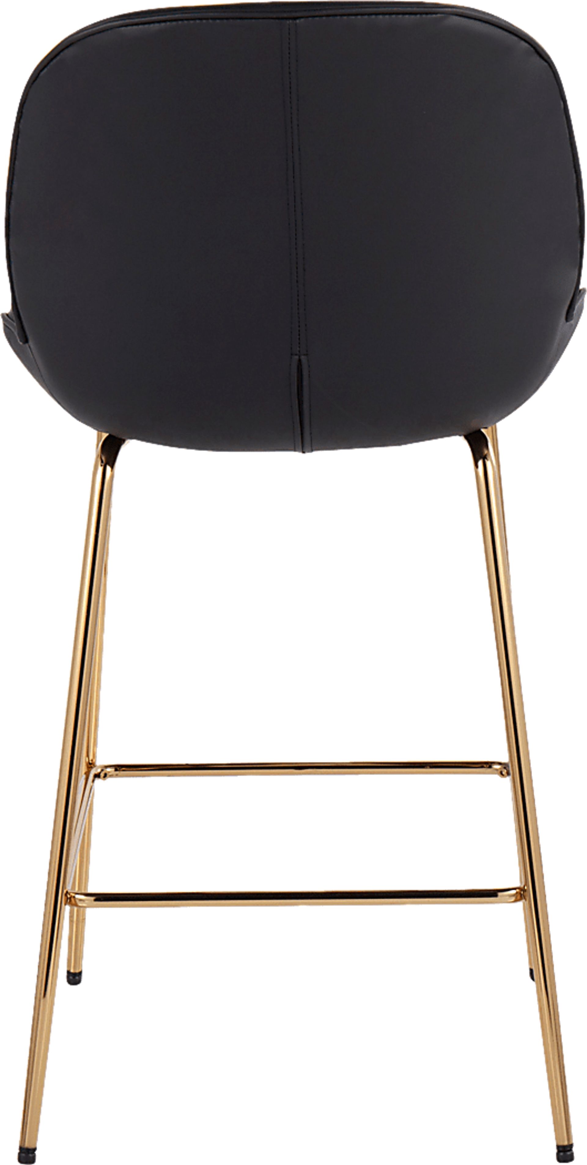 Gemma Faye Black Fabric Counter Height Stool, Set of 2 - Image 5