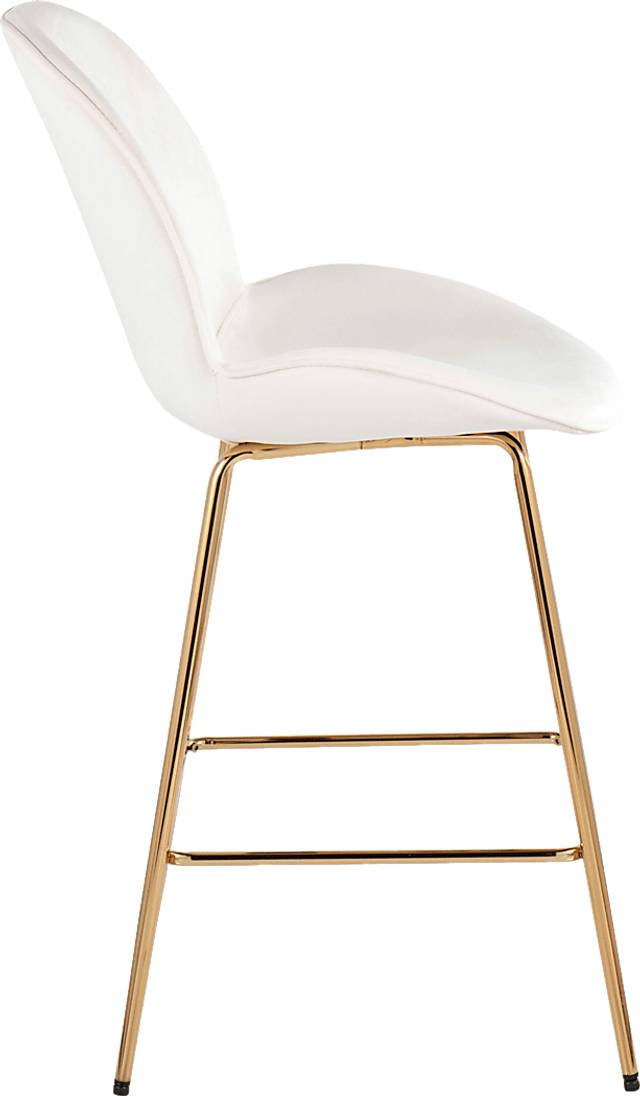 Gemma Faye Cream Counter Height Stool, Set of 2 - Thumbnail - Image 3