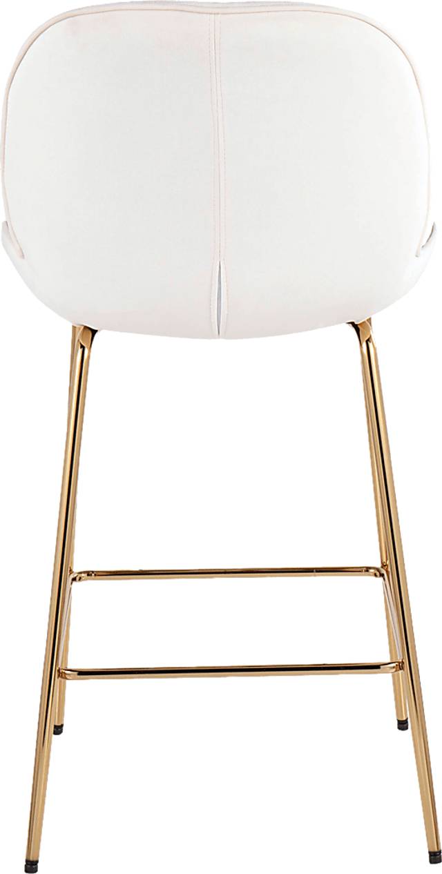 Gemma Faye Cream Counter Height Stool, Set of 2 - Thumbnail - Image 5